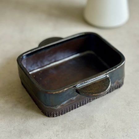 500ml CHOCOLATE BLUE BAKING DISH