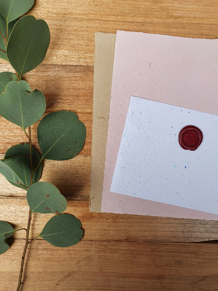 stationery glitter env 6