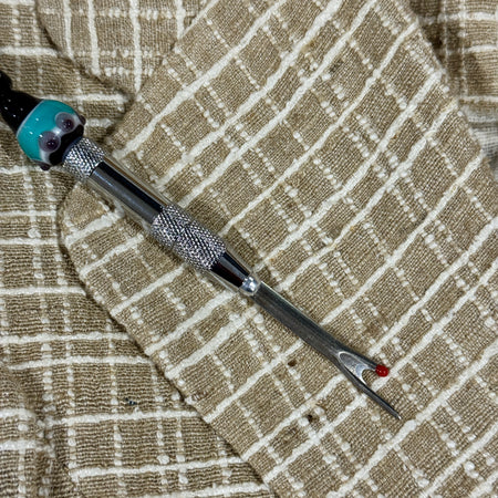 SEWING QUICK UNPICK with handmade glass BORRELLY BEADS #401