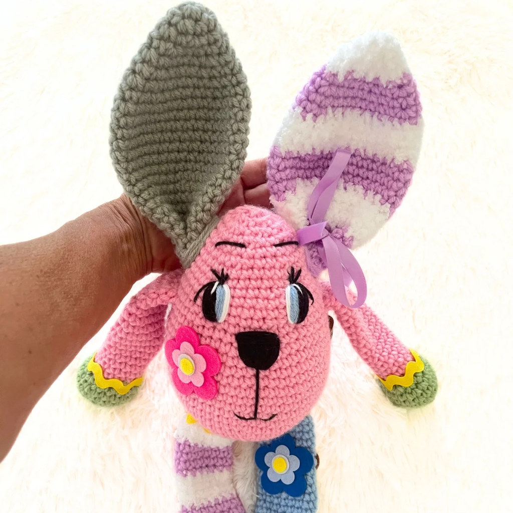 Crochet Easter Bunny Dolls - Handmade Bunny Soft Toy