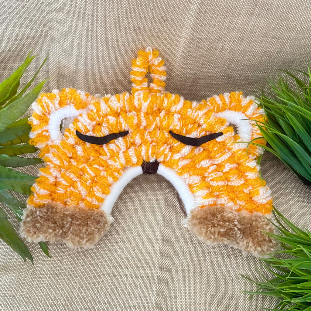 Handmade Tiger Macrame Wall Hangings - Kids Wall Hangings -Nursery Decor