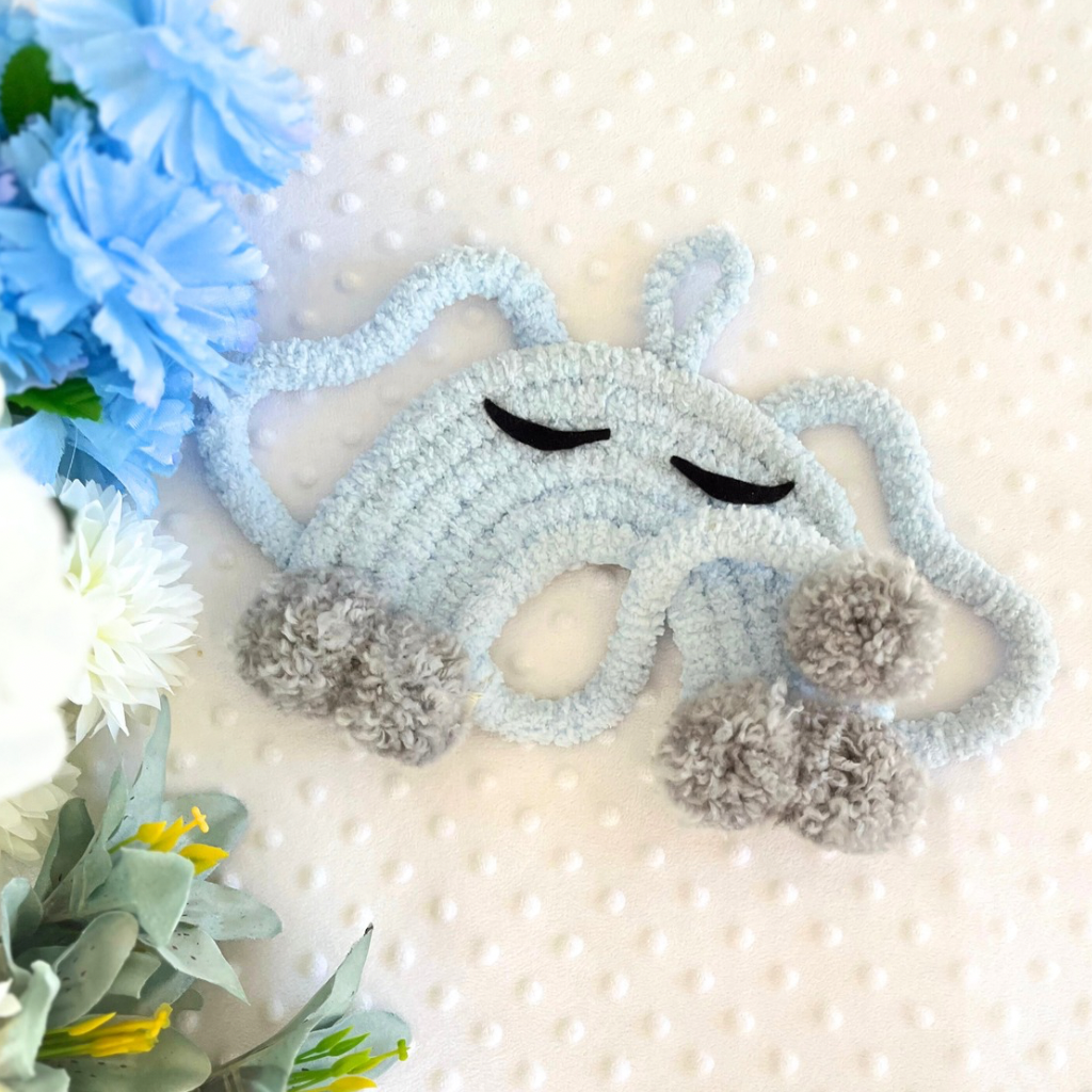 Elephant Macrame Wall Hangings Set - Baby Decor - Girls Room Decor