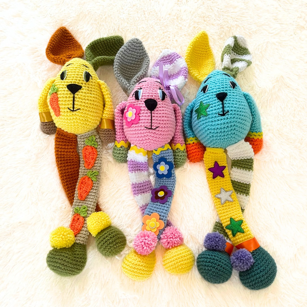 Crochet Bunny Dolls - Handmade Bunny Soft Toy