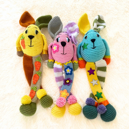 Crochet Bunny Dolls - Handmade Bunny Soft Toy