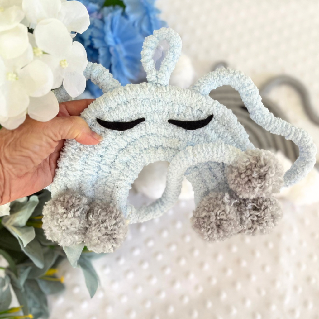 Elephant Macrame Wall Hangings Set - Baby Decor - Girls Room Decor