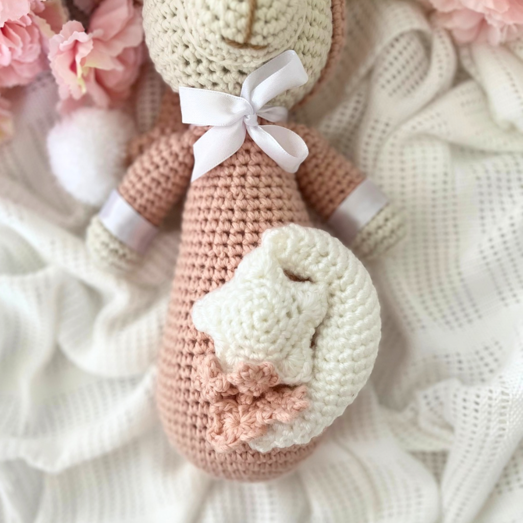 Crochet Teddy Bear Soft Toy - Handmade Crochet Teddy Bear