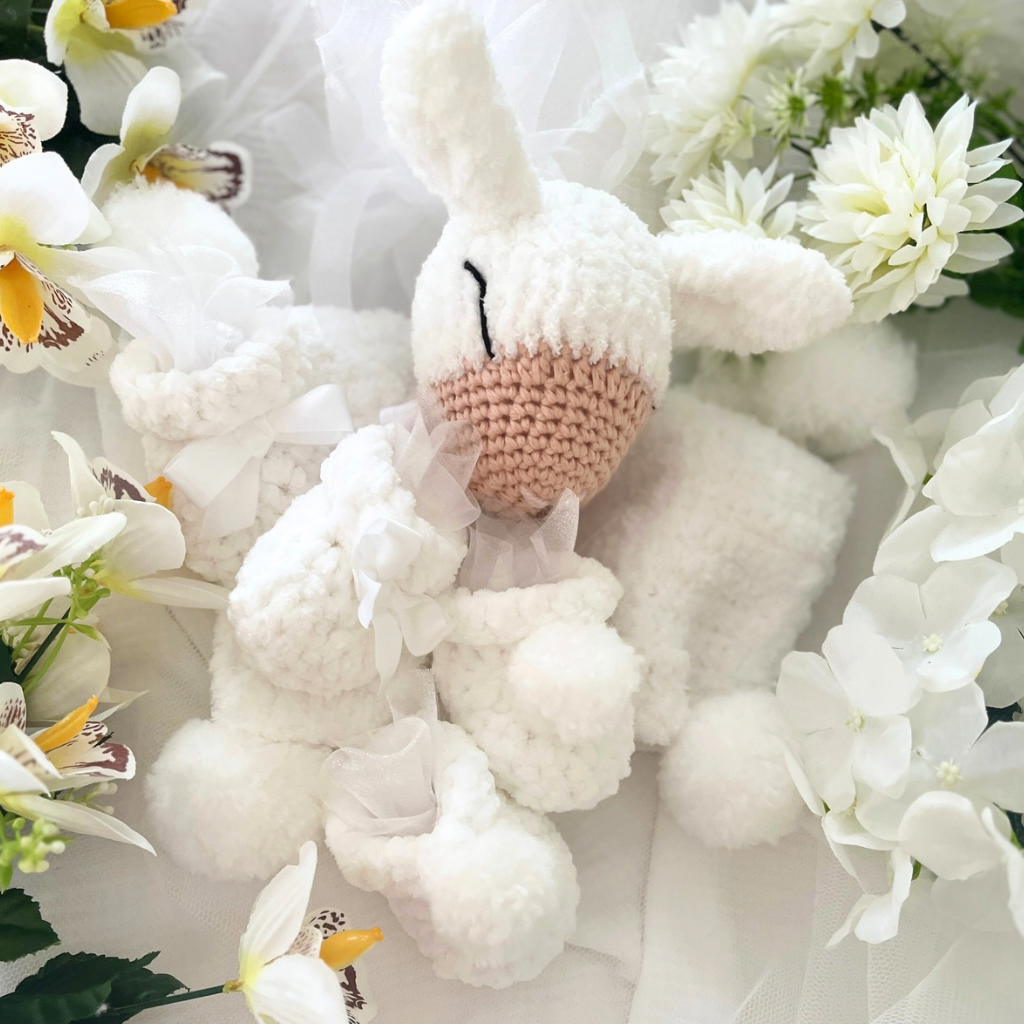 Handmade Crochet Baby Snuggler Booties Gift Packs  - 3 colours