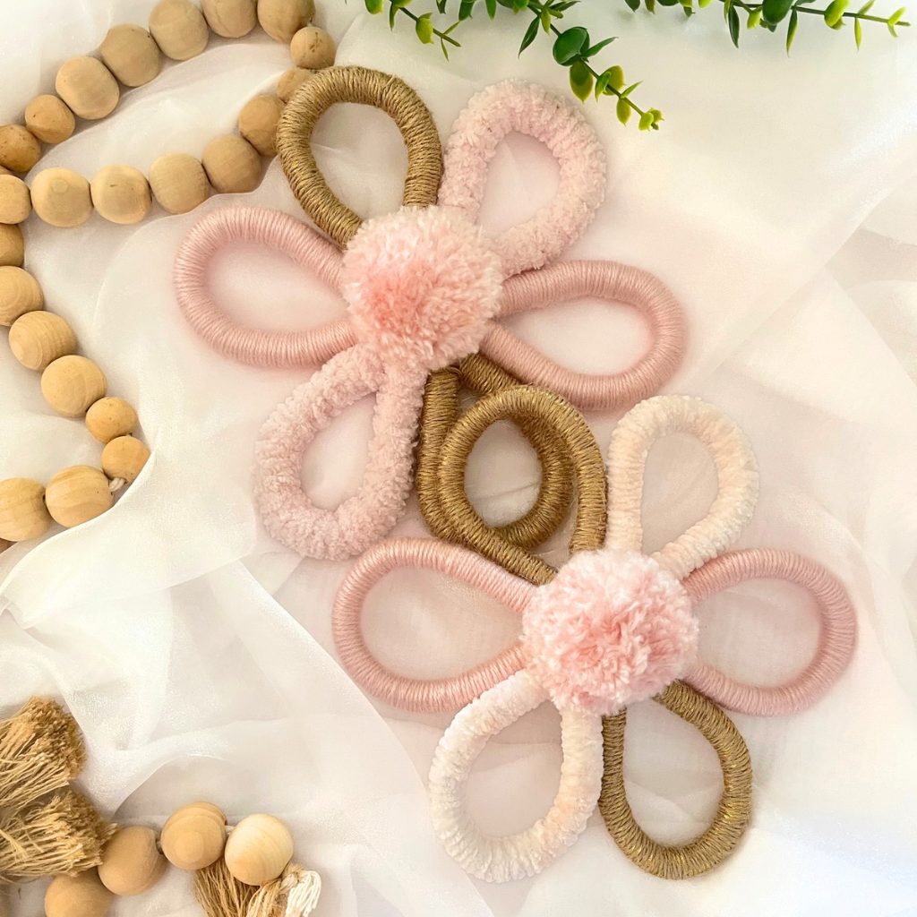 Flower Butterfly Macrame Wall Hanging, Wall Decor