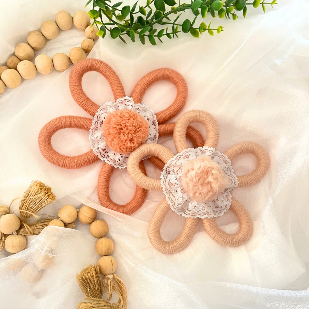 Flower Butterfly Macrame Wall Hanging, Wall Decor