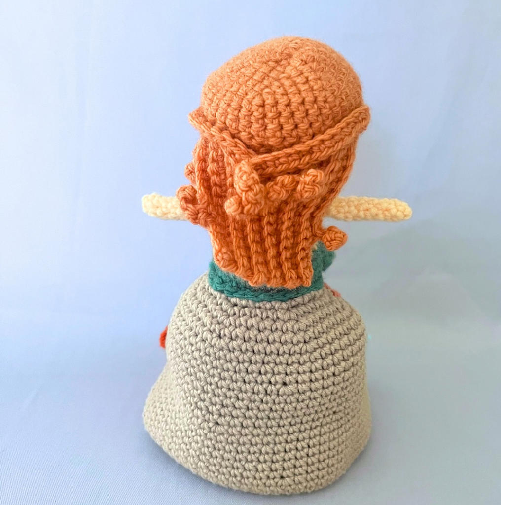 Reversible Crochet Amigurumi Mermaid Doll