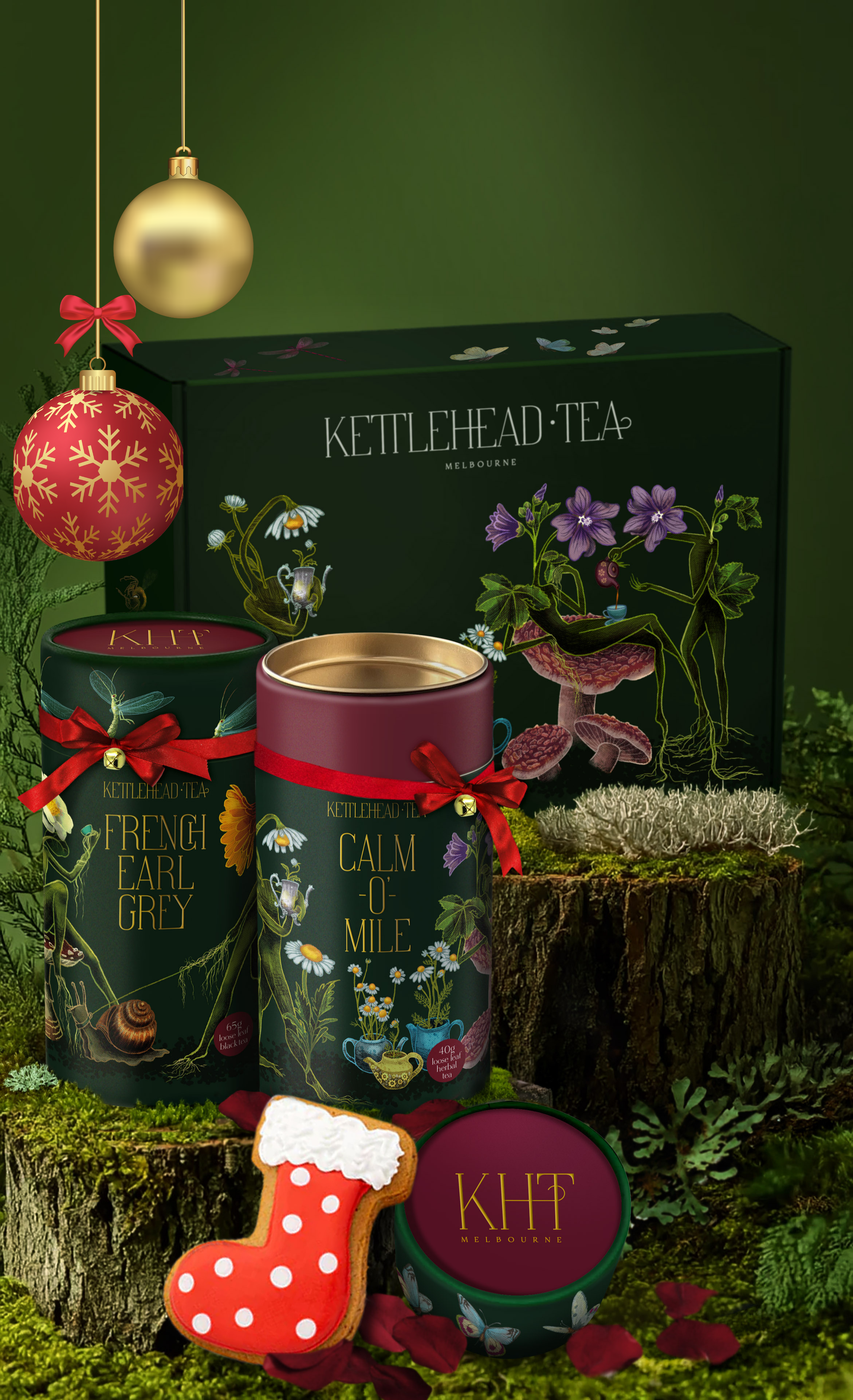 The Merry Peculiar Pair Tea Gift Box