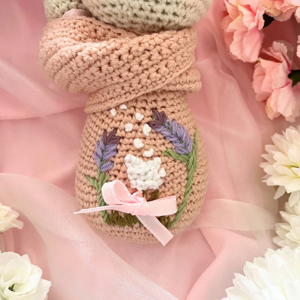 Crochet Mumma Lily And Baby Soft Dolls - Crochet Mother And Baby Dolls