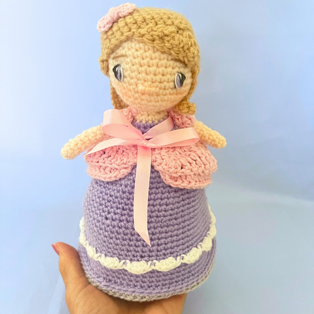 Reversible Crochet Amigurumi Mermaid Doll