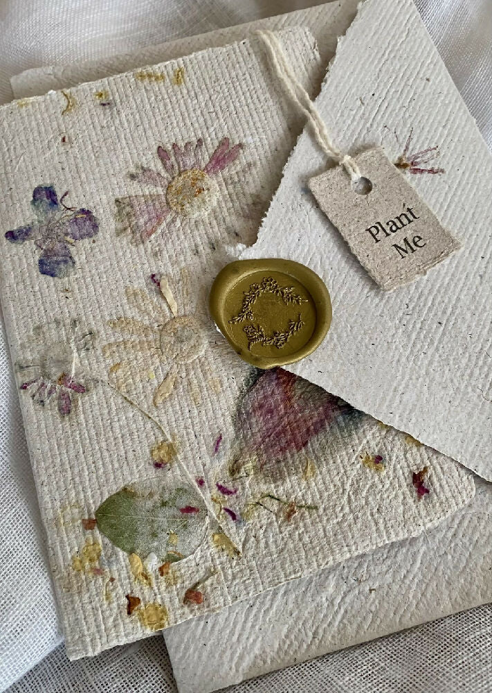 Plantable Seeded Handmade Paper Cards