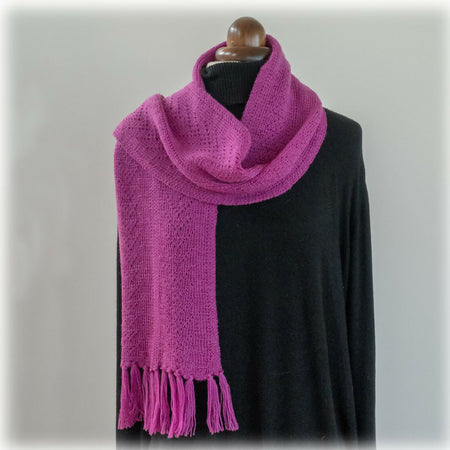 Woollen scarves: Finely knitted 100% Aussie wool. Hand made
