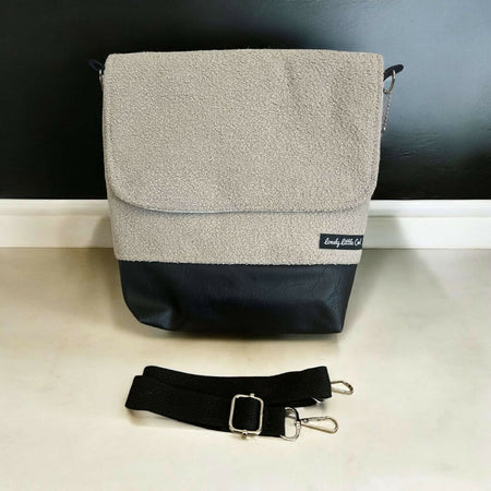Medium Messenger Bag - Oat Boucle