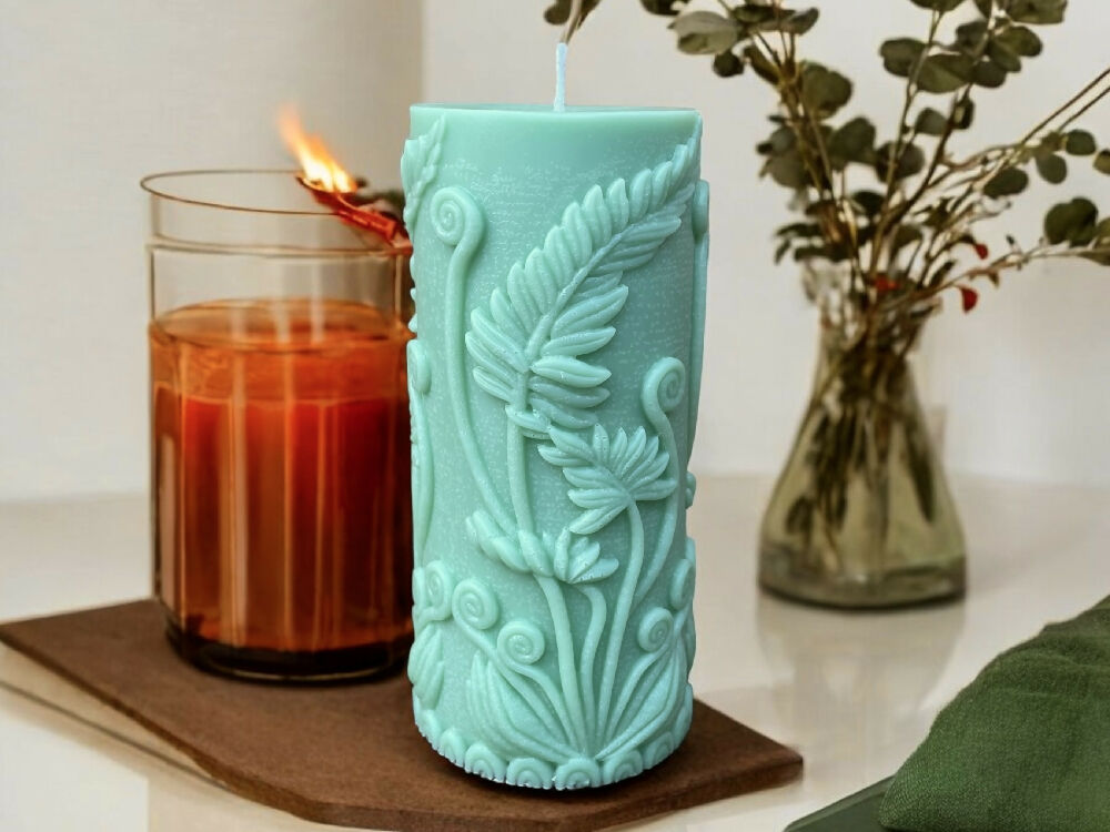 Tall Fern Candle