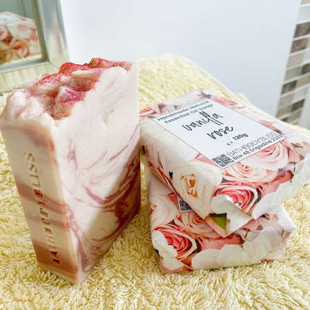 Vanilla Rose - Handmade Vegan Soap