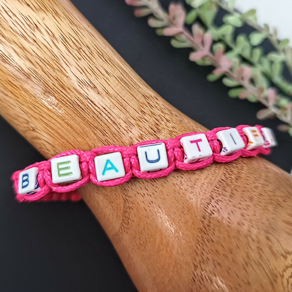 Beaded Macrame Bangles