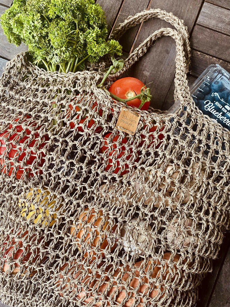 Linen Twine Market Bag