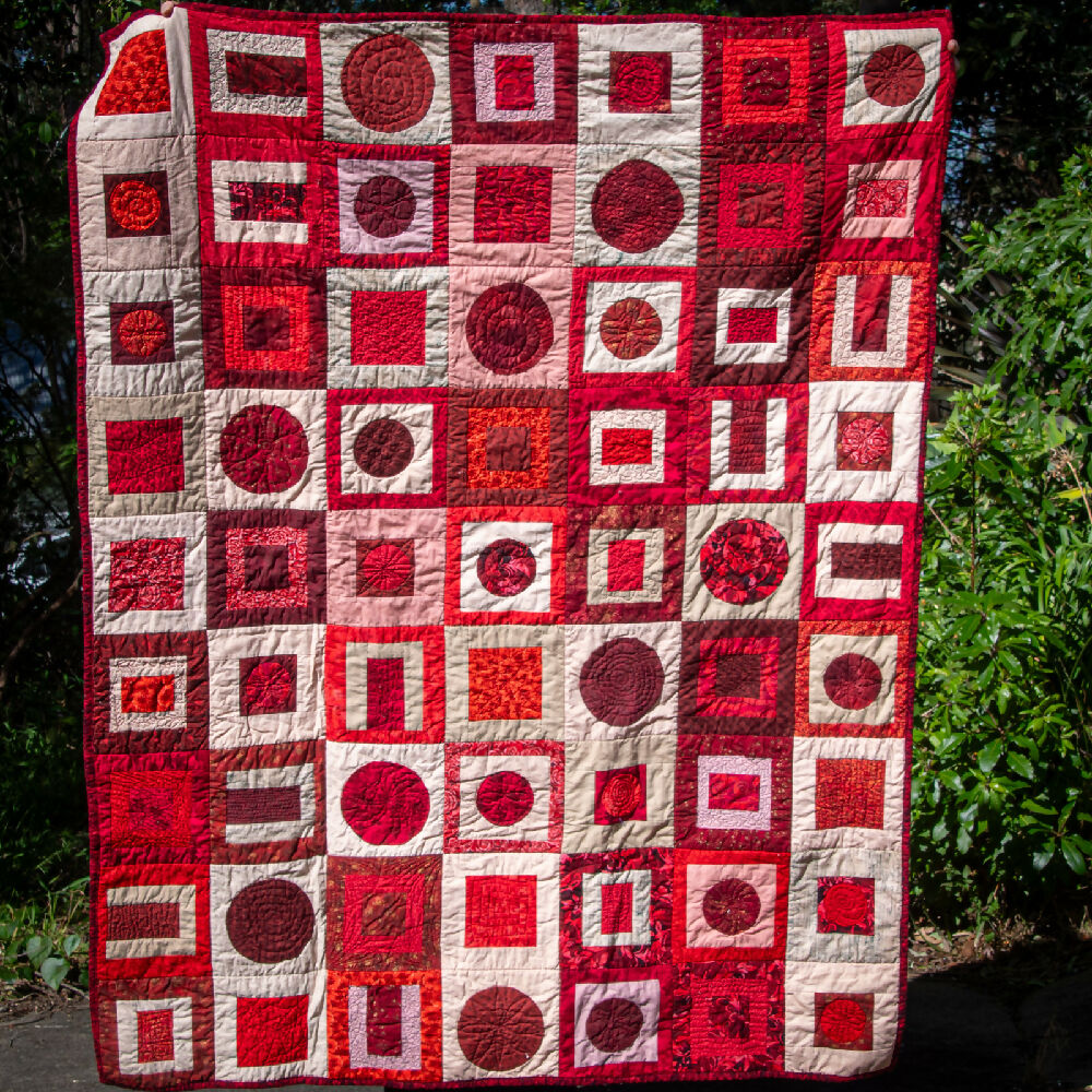 Red Boxes Quilt