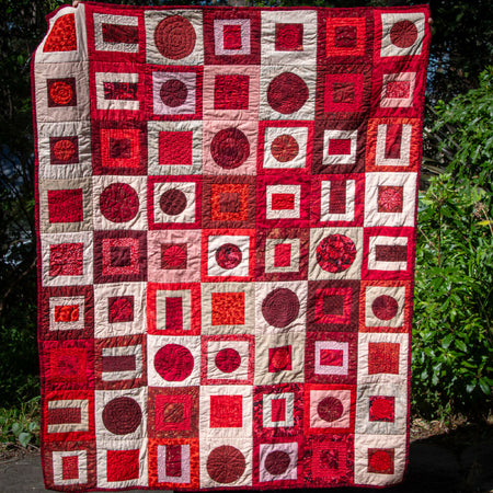 Red Boxes Quilt