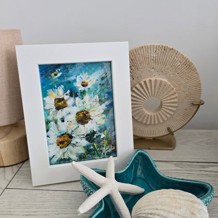 'Joyful Wildflowers 1' - Original Artwork on Watercolour Paper 13x18cm