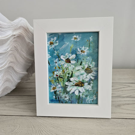 'Joyful Wildflowers 2' - Original Artwork on Watercolour Paper 13x18cm