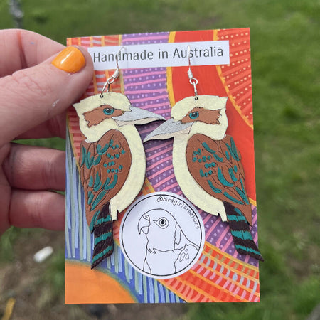 Kookaburra Earrings