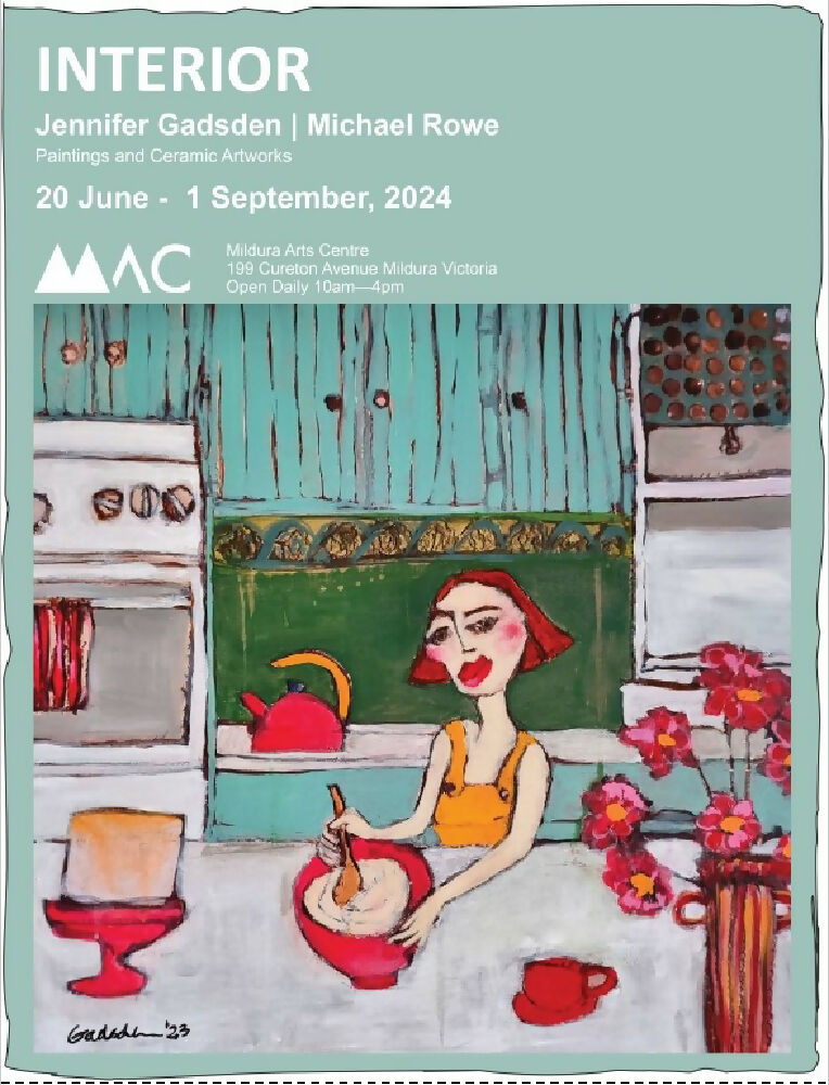 Tea Towel INTERIOR - Mint Green