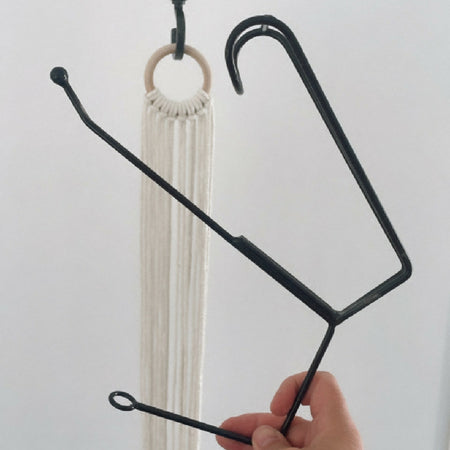 Hanging Macrame Cord Holder