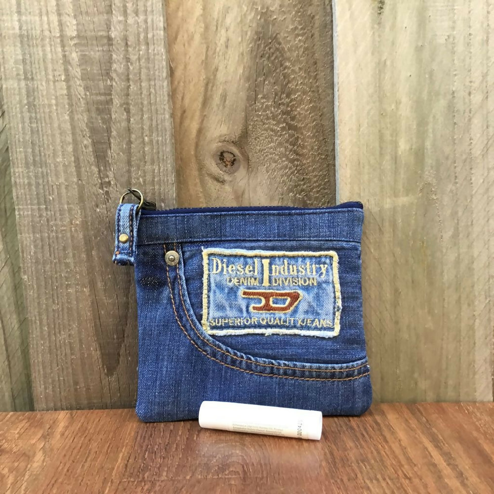 Upcycled Denim Pocket Purse - Patch