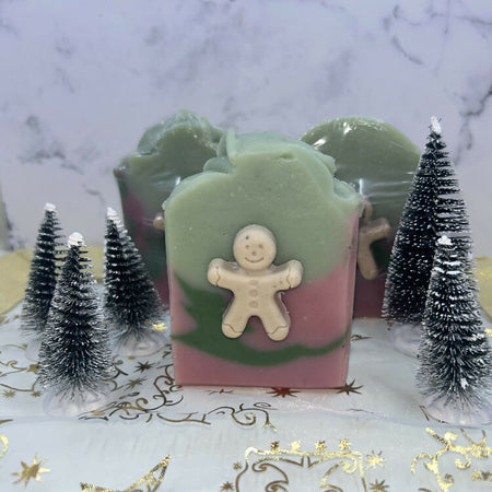 Lactose free milk Christmas soap