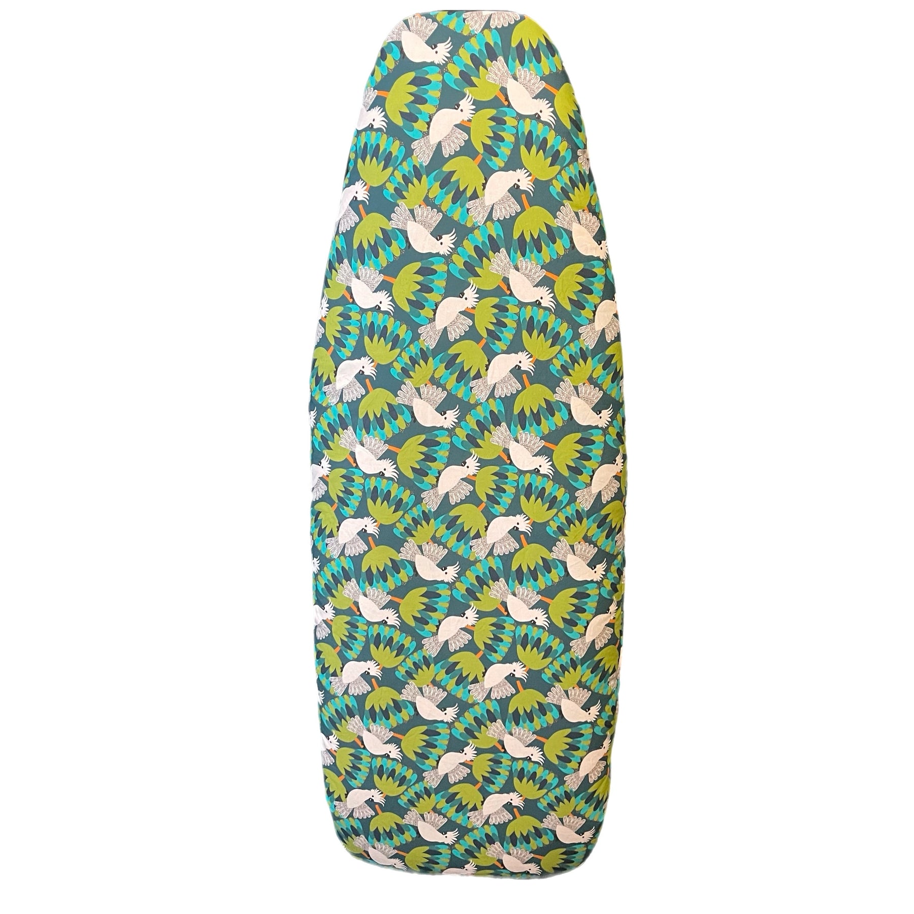 Padded Ironing board cover-White Cockatoo