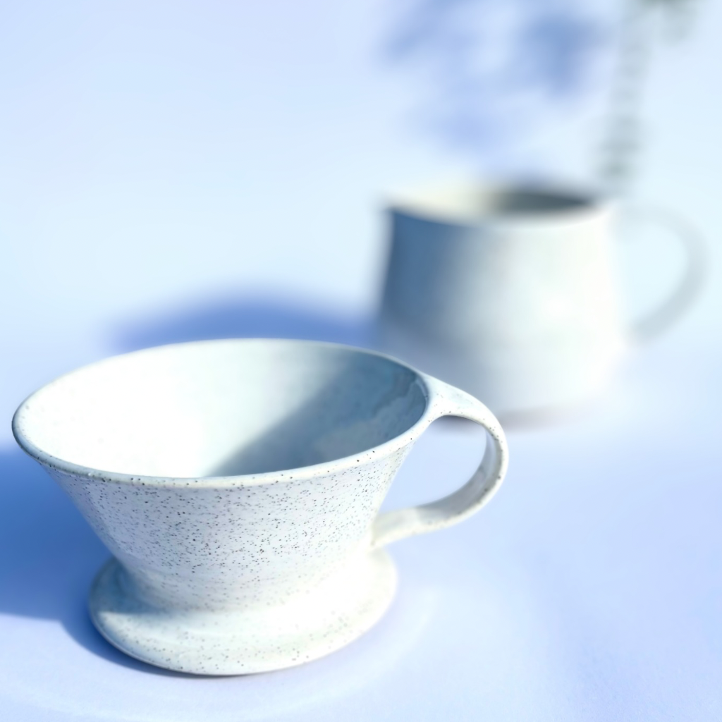 Coffee Dripper and Coffee Jug