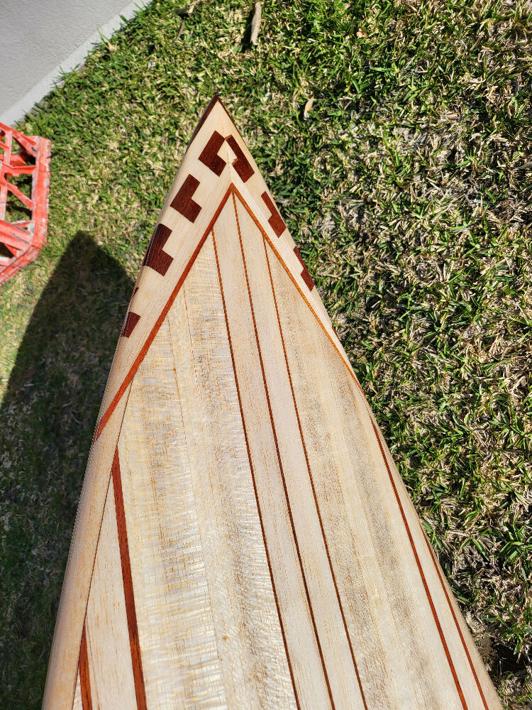 10ft Balsawood Hawaiian Gun Surfboard