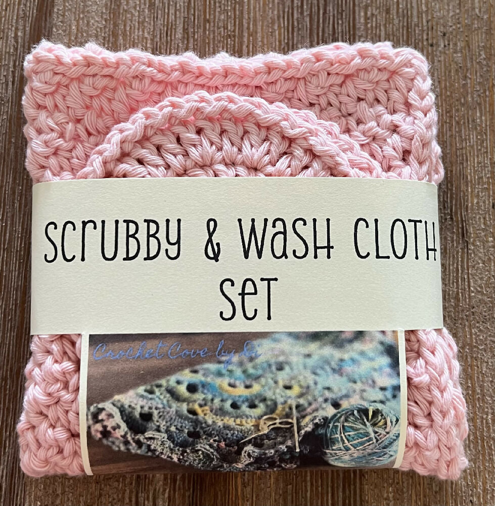 Scrubby and Wash Cloth Set