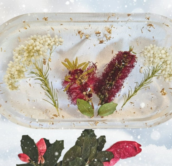 Australian Christmas Collection – Resin Bathroom & Trinket Trays - LIMITED EDITION