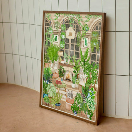 Houseplants, Garden & Pets Art Print Collection