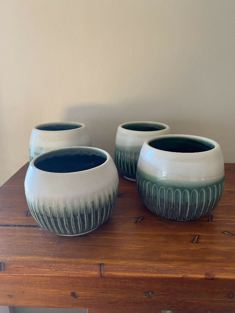 Espresso Cups / Wheel Thrown Pottery