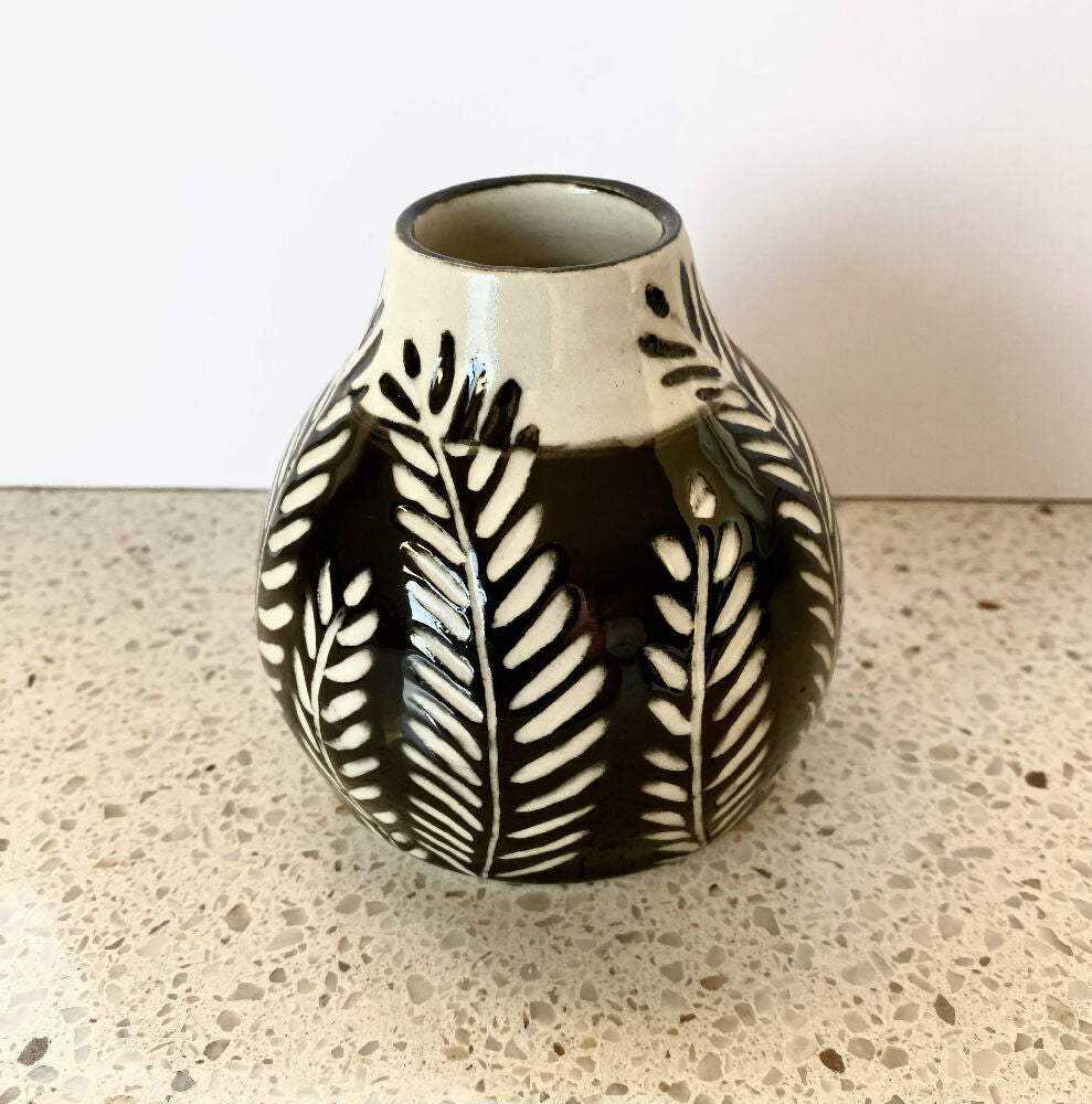 Bud Vase / Wheel Thrown Pottery