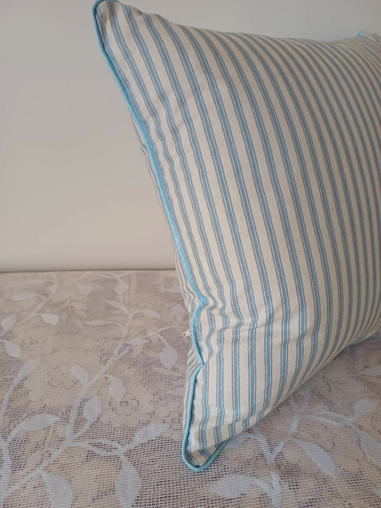 Ticking Stripe - Square Cushion