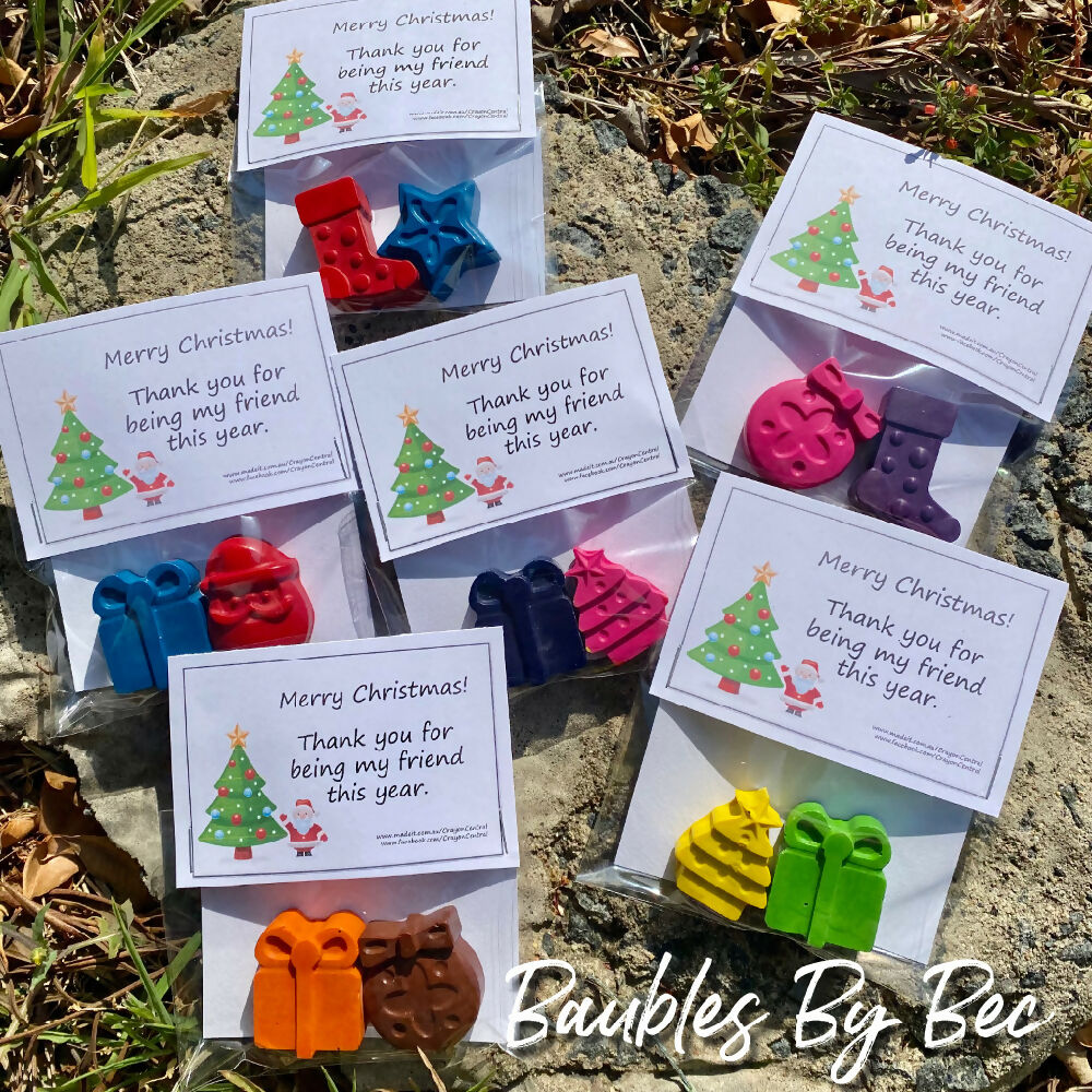 Christmas Themed Crayon Bundle Packs