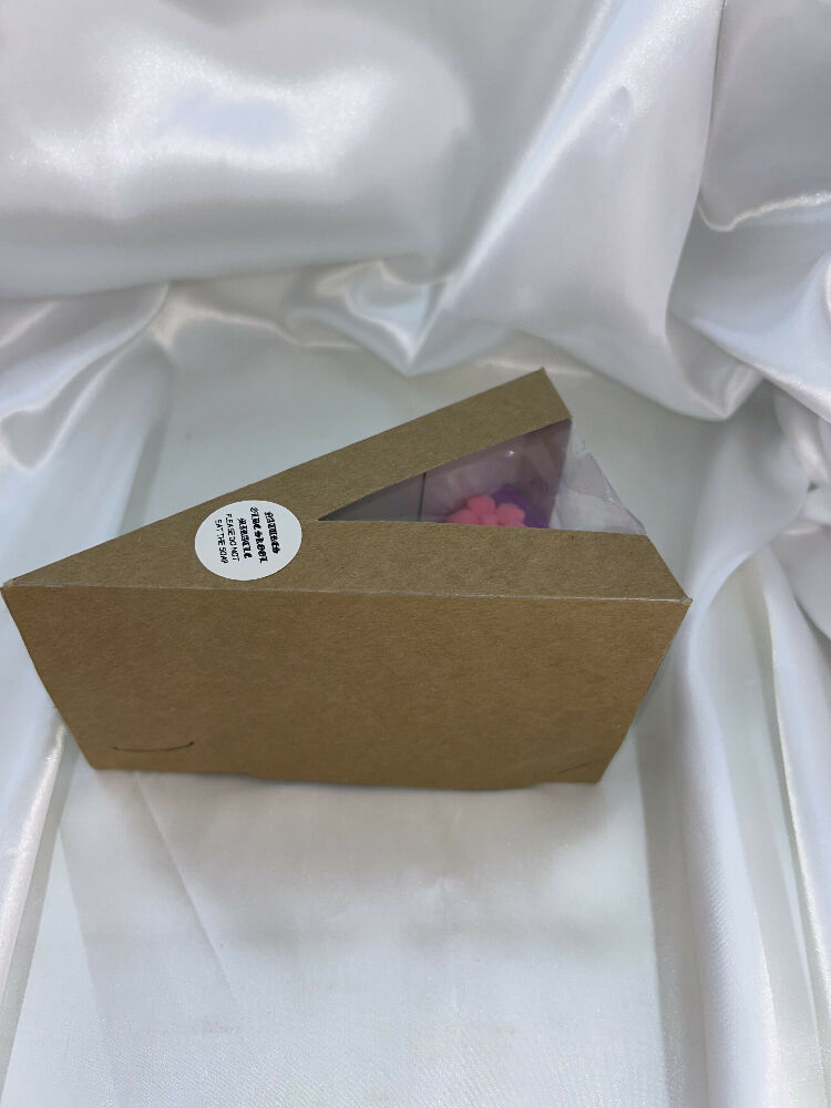 Soap cake slice