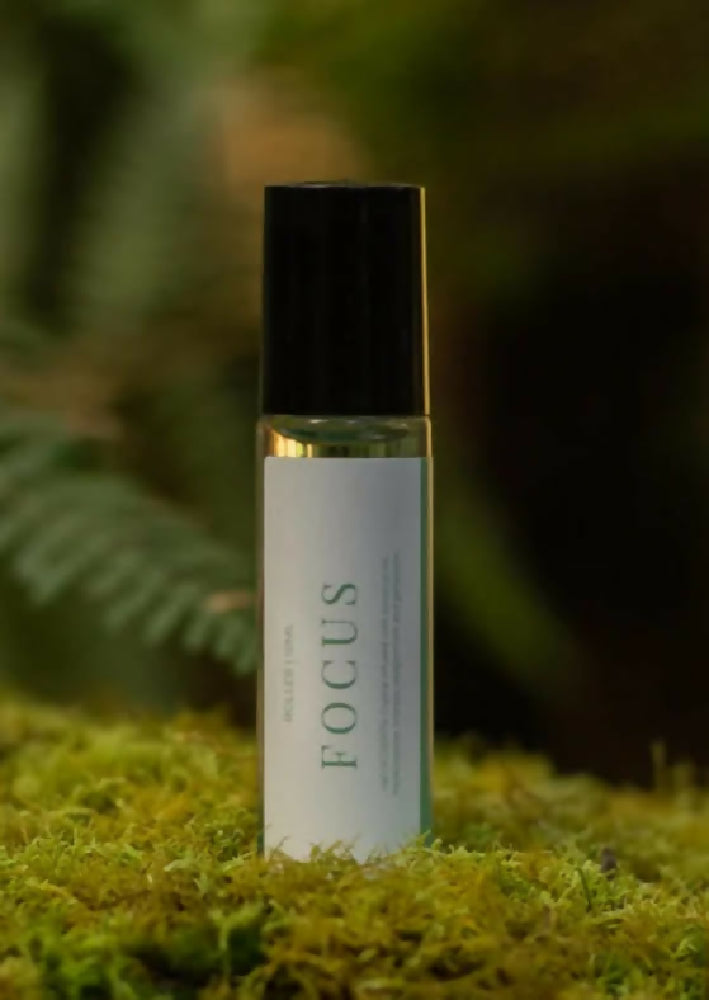 Focus Roller - Crystal infused with Fluorite 10ml