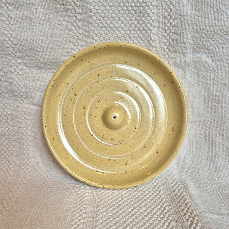 Yellow Incense Holder