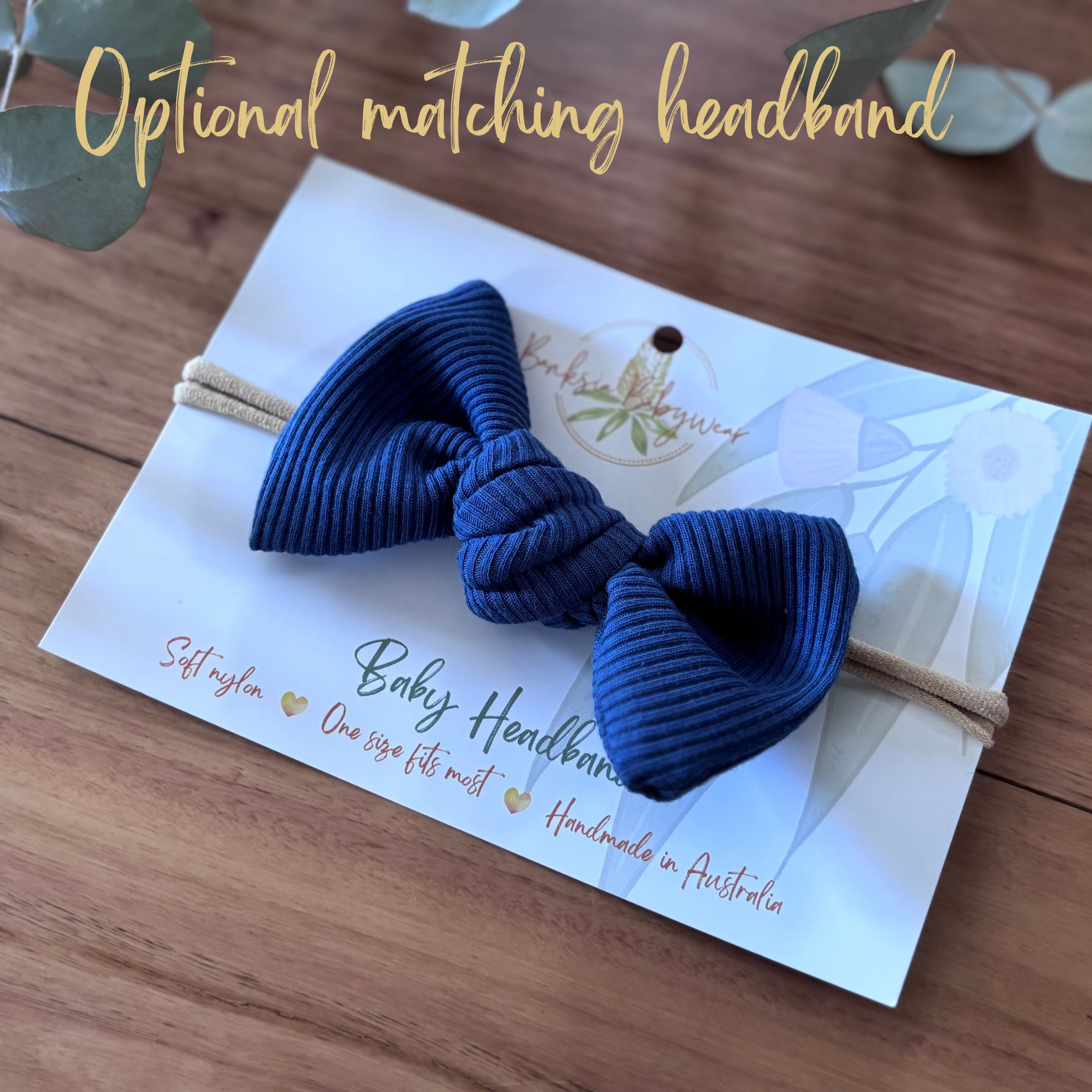 Baby Pants and Hat Set - Blue Floral Bunnies