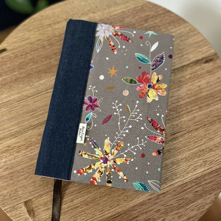 Notebook Cover - Warm Floral - A5