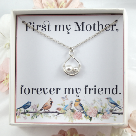 Mother Necklace Gift, Gift from Daughter to Mother