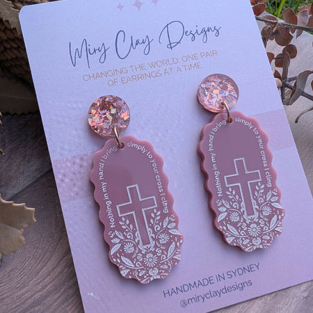 Rock of Ages Mulberry Jam Dangles